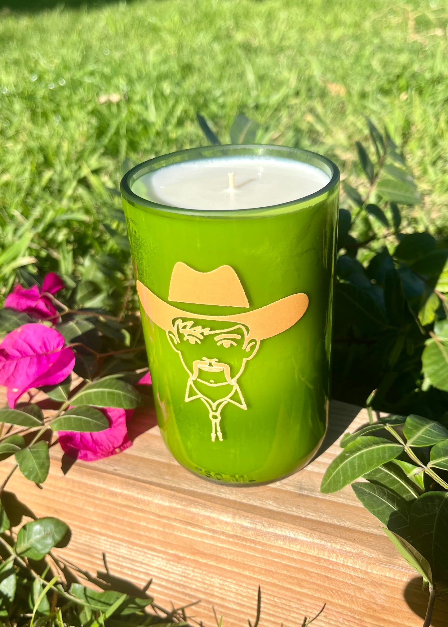 Up-Cycled Bottle - Manolo the Cowboy, 14oz